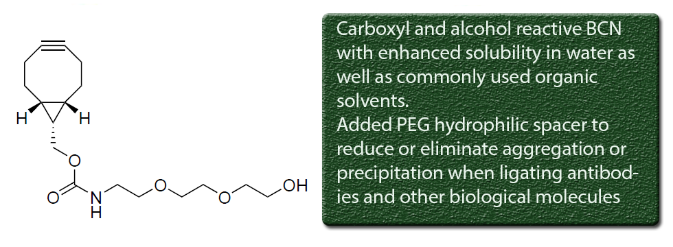 {2-[2-(2-Hydroxy-ethoxy)-ethoxy]-ethyl}-carbamic acid bicyclo[6.1.0]non-4-yn-9-ylmethyl ester 